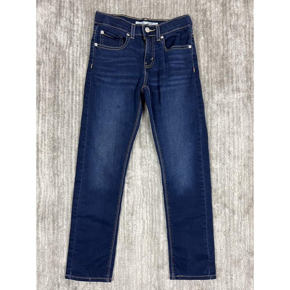 Signature by Levi Strauss Jeans Boys 12 Regular Dark Wash Straight Leg